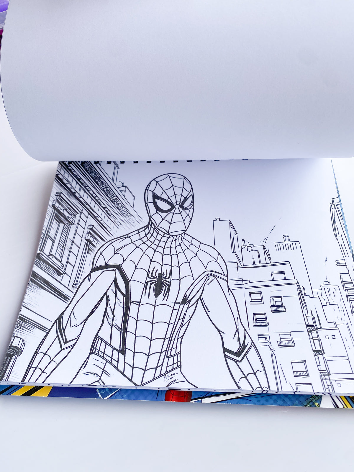 ETC-CUAD-139 - CUADERNO DE COLOREAR SPIDERMAN