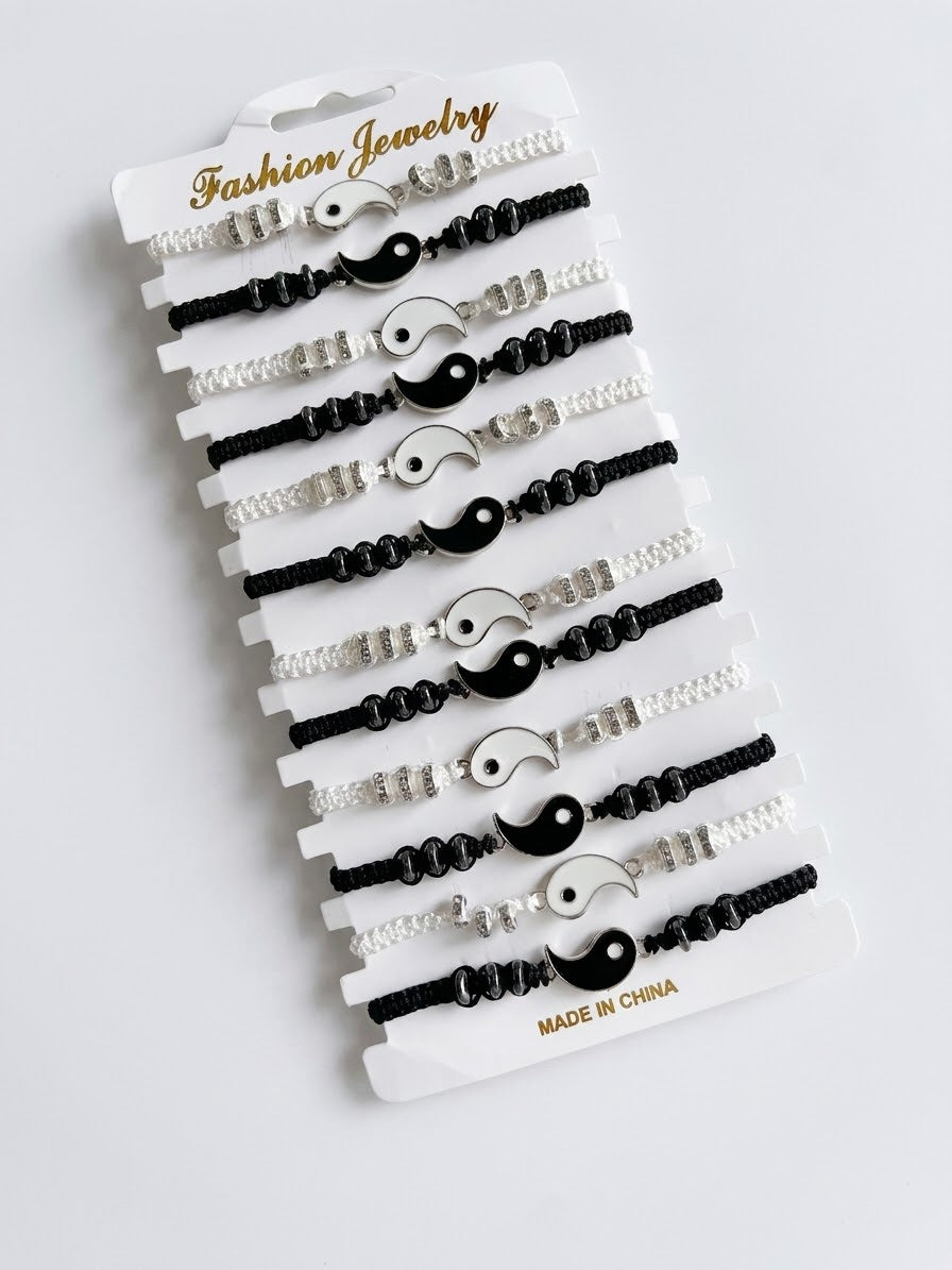 ETC-PUL-4623-1-29 - TIRA X 12 PULSERAS DE LA BUENA SUERTE #29