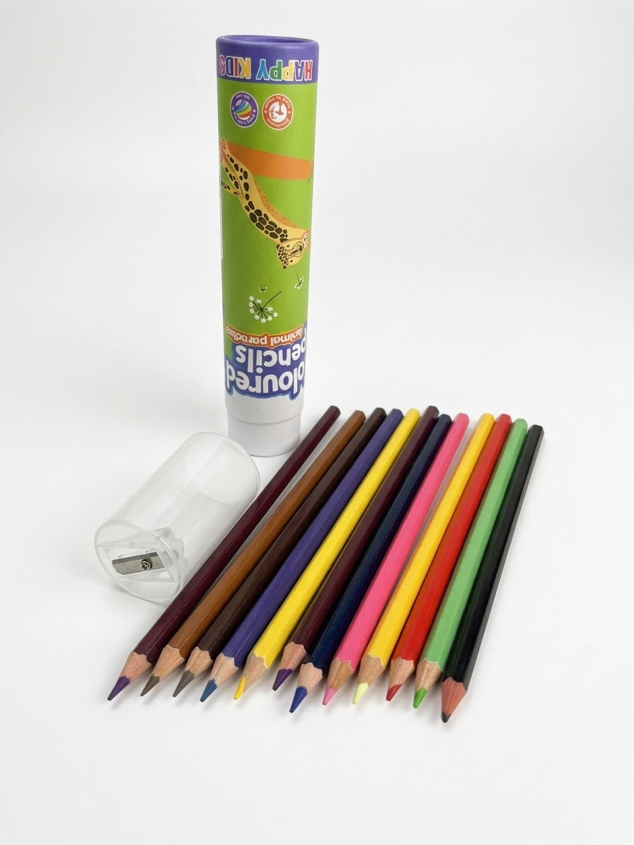 ETC-PAPEL-035 - TUBO X 12 LAPICES DE COLORES