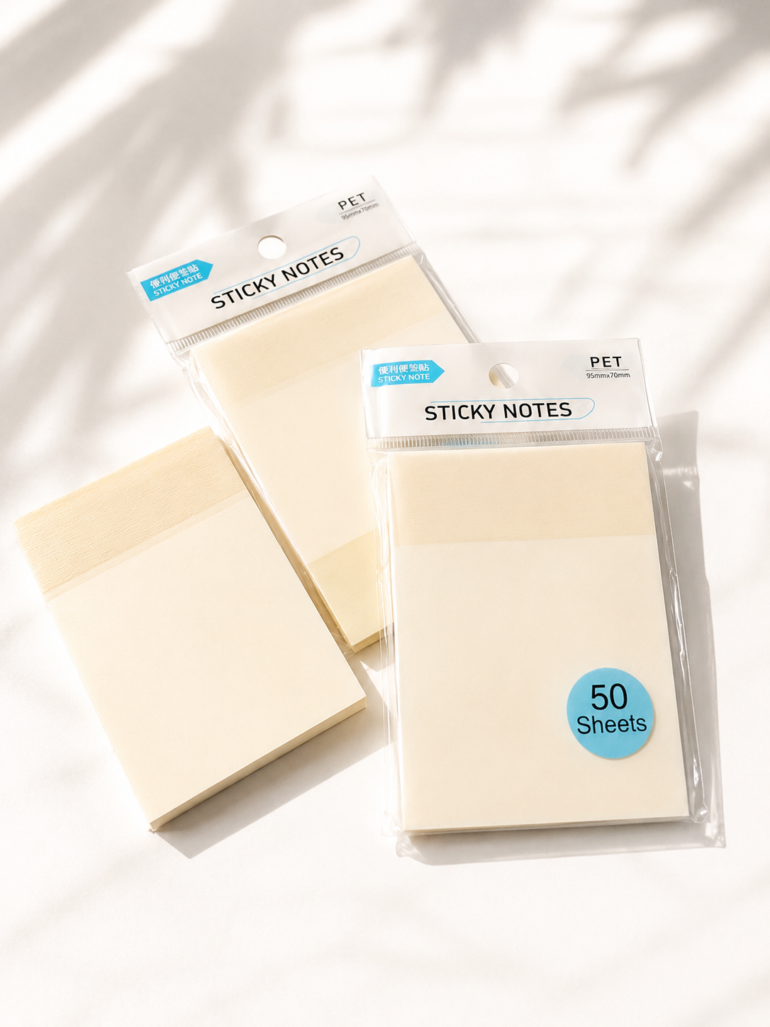 NOTITAS-001 - POST-ITS TRANSPARENTES BLOCK X 50
