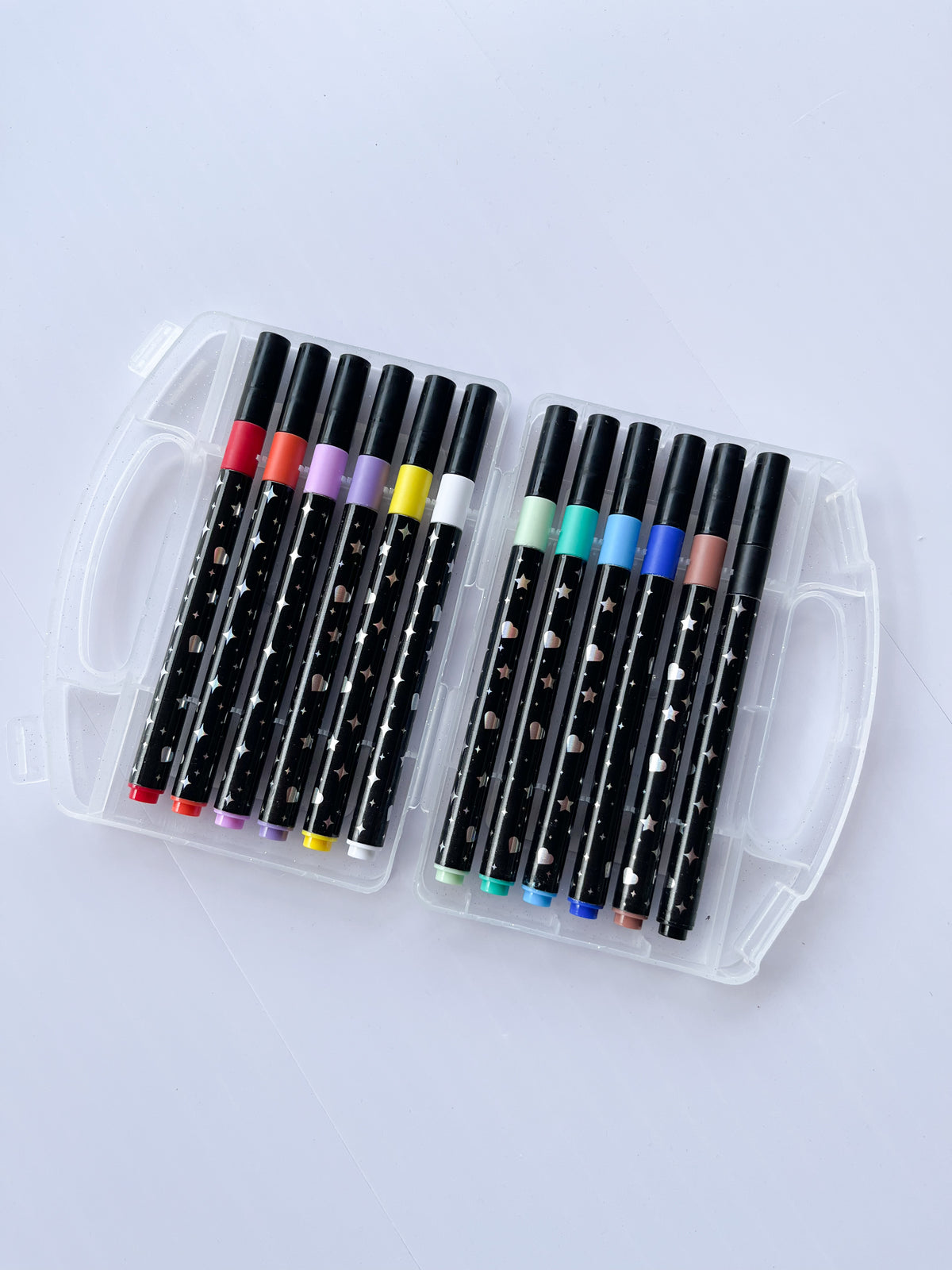 MARCADOR-002 - CAJA X 12 MARCADORES GLITTER