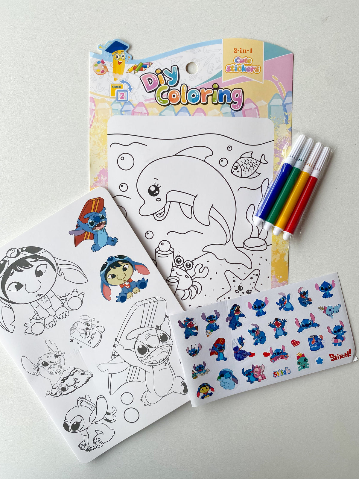 ETC-ARTE-001 - SET DE ARTE CON STICKERS
