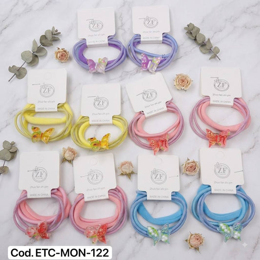ETC-MON-122 - Moño mariposa x 10