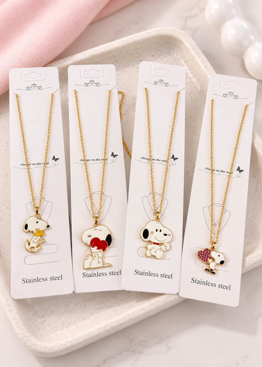ETC-CAD-148 - CADENA DE SNOOPY SURTIDO