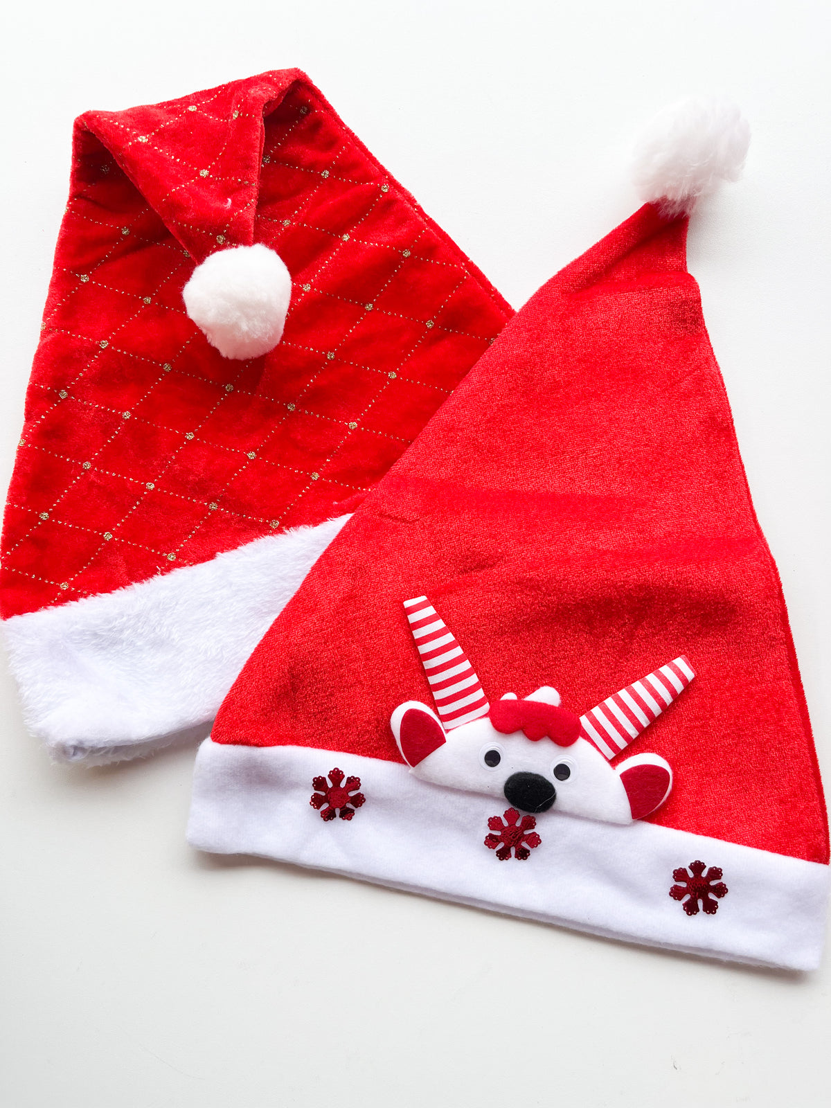 NAV26-003 - PACK X 4 GORROS NAVIDEÑO LUXURY