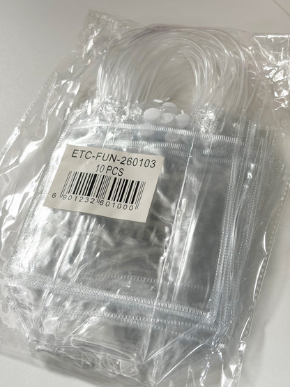 ETC-FUN-260103 - Fundas transparente x10