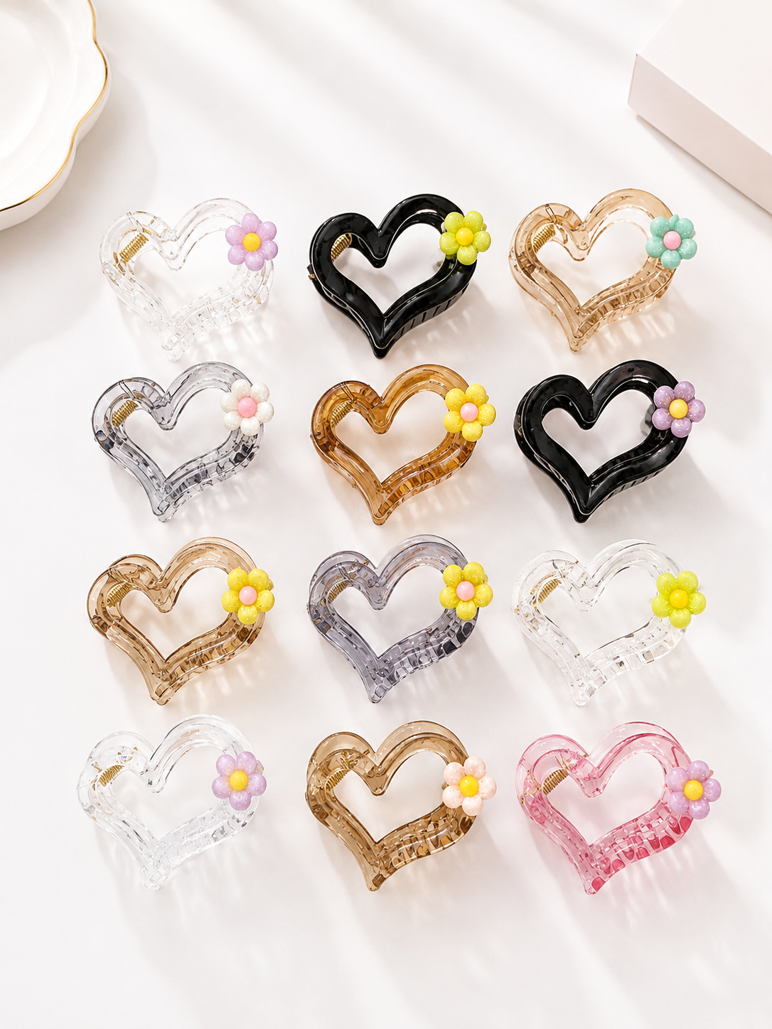ETC-PIN-260104 - DOC PINCHO DE CORAZON ESPECIAL CON FLOR 7CM