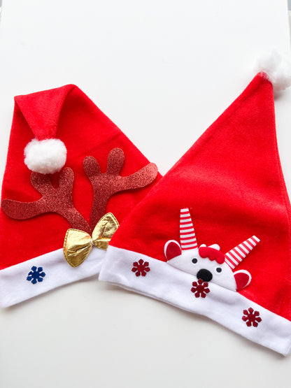 NAV26-003 - PACK X 4 GORROS NAVIDEÑO LUXURY